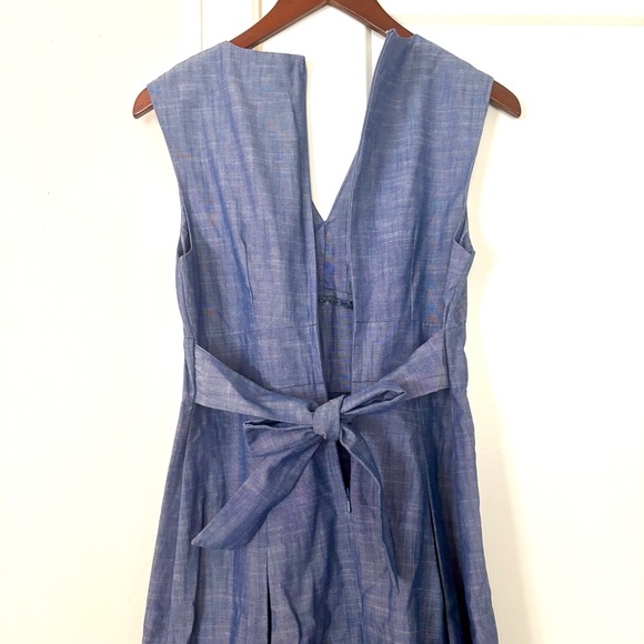 NWT- DKNY 100% Cotton Sleeveless Dress - Picture 7 of 9